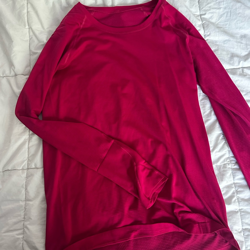 Women's Long Sleeve Top - Pink
